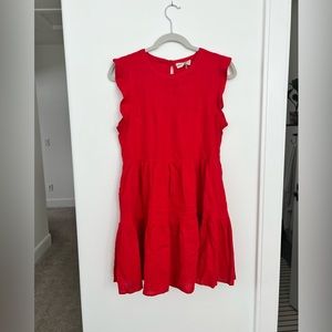 Small Poppy Red Dress!